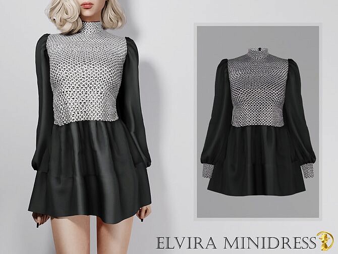 Elvira Minidress by turksimmer at TSR