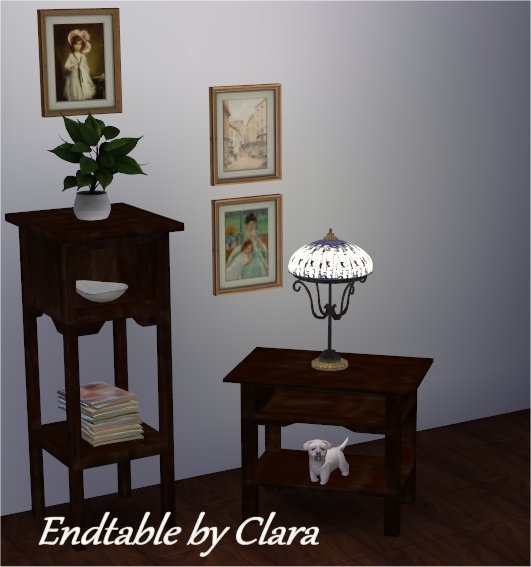 Endtable by Clara at All 4 Sims