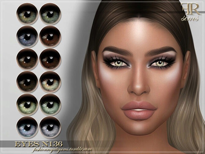 FRS Eyes N136 by FashionRoyaltySims at TSR