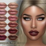 FRS Lipstick N254 by FashionRoyaltySims at TSR