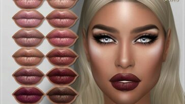 FRS Lipstick N254 by FashionRoyaltySims at TSR