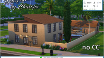 Feel-good house by Chalipo at All 4 Sims