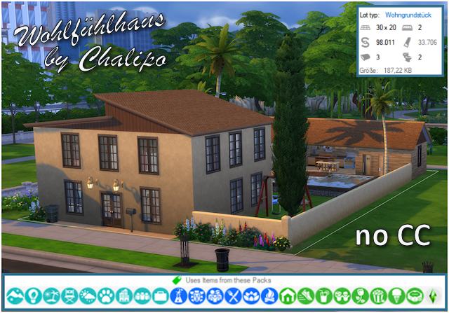 Feel-good house by Chalipo at All 4 Sims