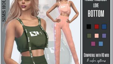 Female tracksuit pants by Sims House at TSR