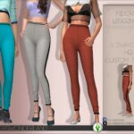 Fidora Leggings by PlayersWonderland at TSR