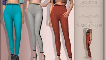 Fidora Leggings by PlayersWonderland at TSR