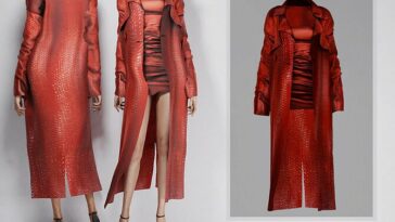 Formal Coat & Dress by turksimmer at TSR