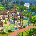 Fully furnished Medieval Castle by bradybrad7 at Mod The Sims 4