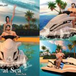 Fun at Sea (Pose pack) by Beto_ae0 at TSR