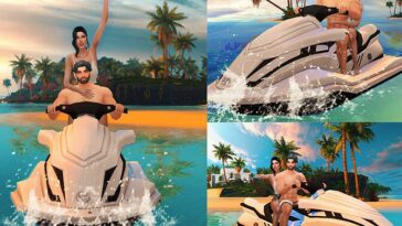 Fun at Sea (Pose pack) by Beto_ae0 at TSR