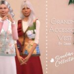 Grandma Accessory Vest by Dissia at TSR