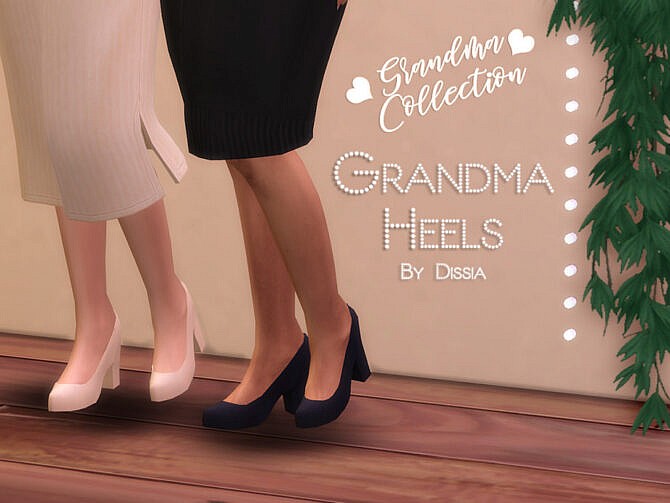 Grandma Heels by Dissia at TSR