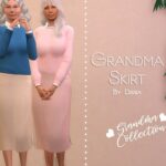 Grandma Skirt by Dissia at TSR