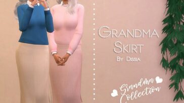 Grandma Skirt by Dissia at TSR