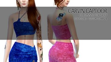 Hannah Skirt Set by carvin captoor at TSR