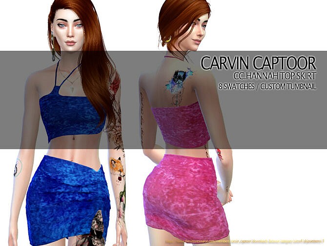 Hannah Skirt Set by carvin captoor at TSR