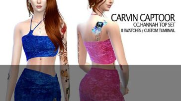 Hannah Top Set by carvin captoor at TSR