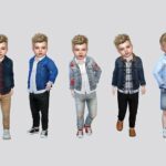 Harper Denim Jacket Toddler by McLayneSims at TSR