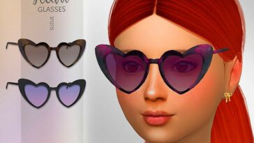 Heart Child Glasses by Suzue at TSR