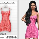 Heart Print MC182 by mermaladesimtr at TSR