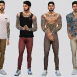 Heavy Chino Pants by McLayneSims at TSR