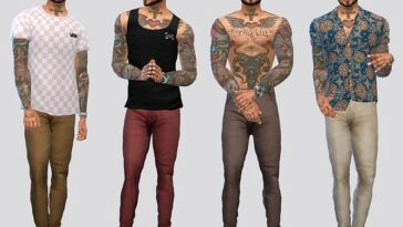 Heavy Chino Pants by McLayneSims at TSR