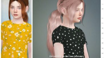 Helen Hairstyle [Child] by DarkNighTt at TSR