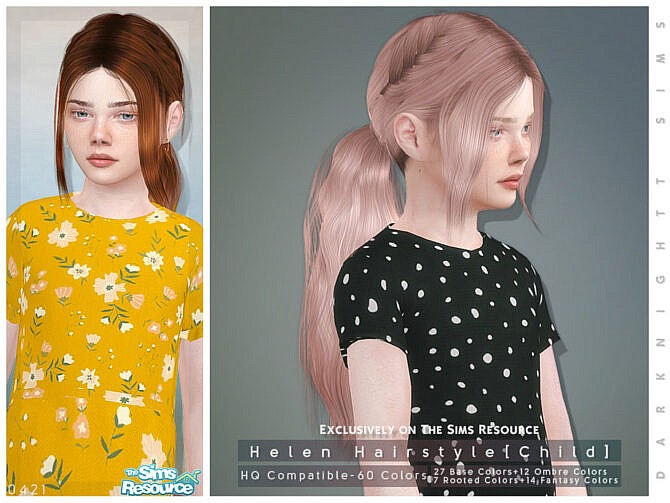 Helen Hairstyle [Child] by DarkNighTt at TSR