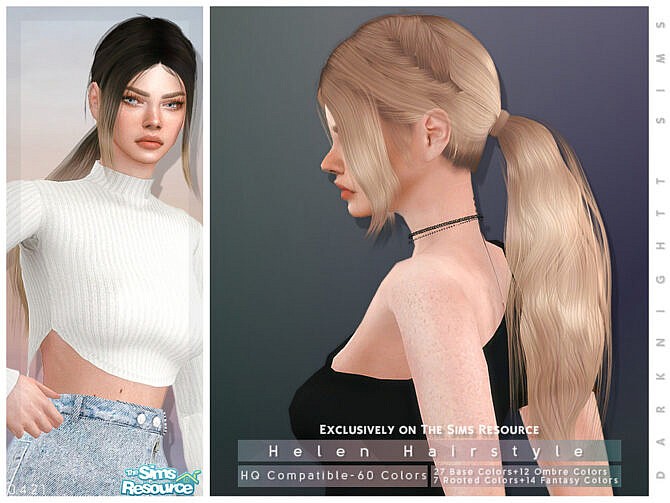 Helen Hairstyle by DarkNighTt at TSR