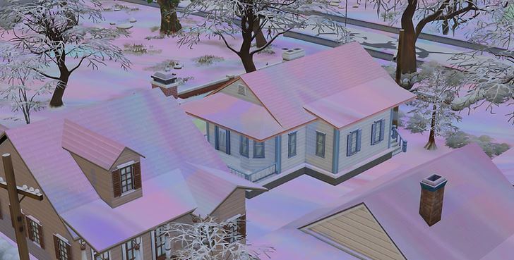 Holographic Snow Overhaul - Slice of Life Mod Kawaiistacie