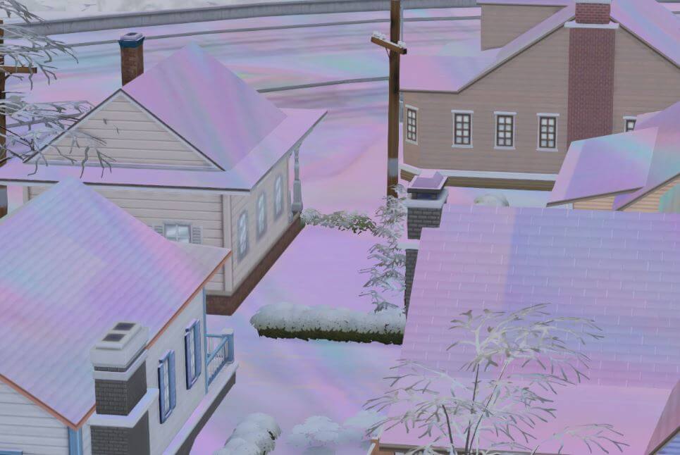 Holographic Snow Overhaul - Slice of Life Mod Kawaiistacie