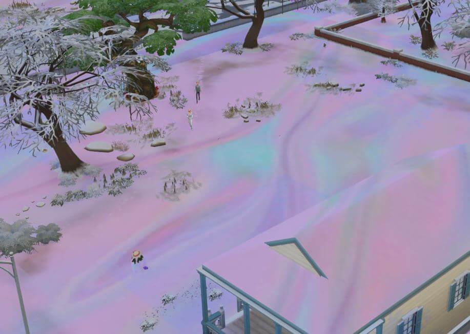 Holographic Snow Overhaul - Slice of Life Mod Kawaiistacie