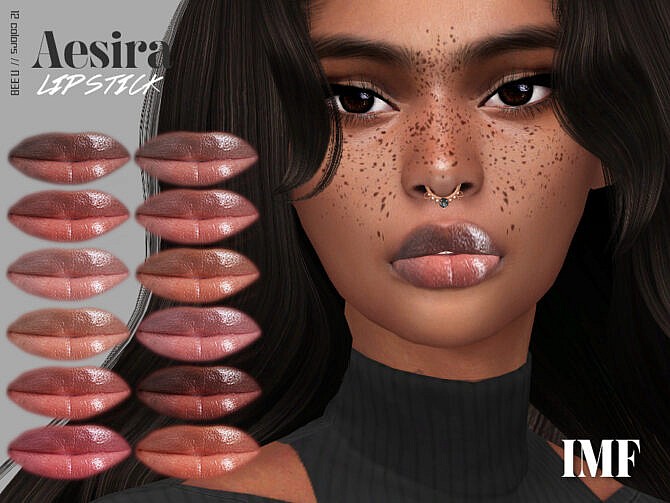 IMF Aesira Lipstick N.338 by IzzieMcFire at TSR