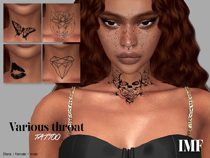 IMF Tattoo Throat Various by IzzieMcFire at TSR