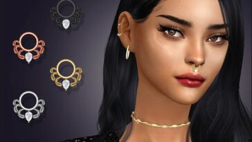 Javia Septum Ring by feyona at TSR