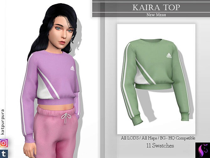 Kaira Top by KaTPurpura at TSR