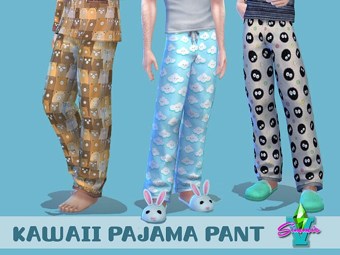 Kawaii PJ Pants by SimmieV at TSR