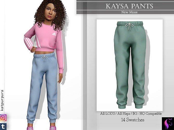 Kaysa Pants by KaTPurpura at TSR