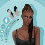 Kehlani Hair by simcelebrity00 at TSR