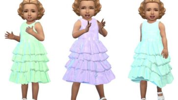 KeyCamz Toddler Dress 0412 by ErinAOK at TSR