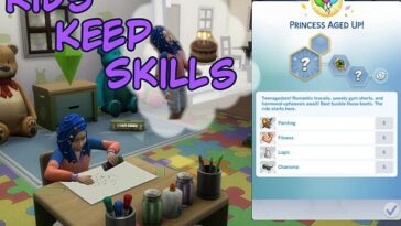 Kids Keep Skills by PBHiccup at Mod The Sims 4