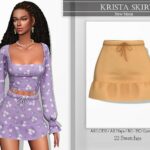 Krista Skirt by KaTPurpura at TSR