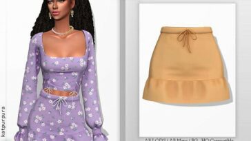 Krista Skirt by KaTPurpura at TSR