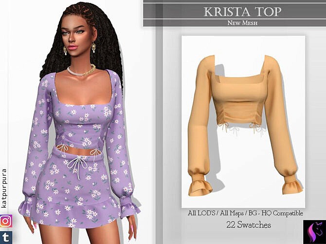 Krista Top by KaTPurpura at TSR