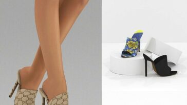 LINDA HIGH HEELS at REDHEADSIMS