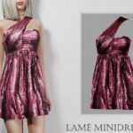 Lame minidress by turksimmer at TSR