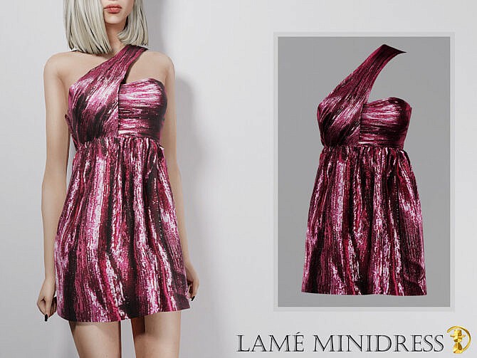 Lame minidress by turksimmer at TSR