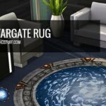 Large Stargate Rug at Geeky Gaming Stuff