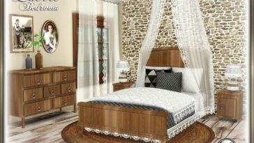 Lavere bedroom by jomsims at TSR