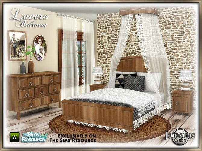 Lavere bedroom by jomsims at TSR